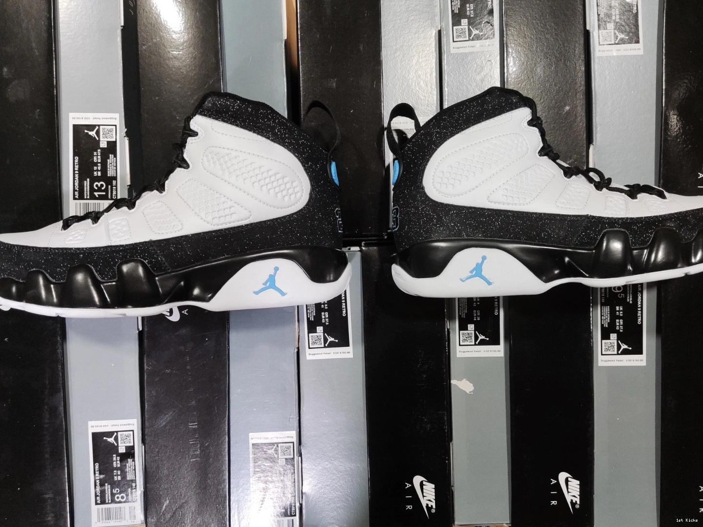 Blue University CT8019-140 Retro Jordan - 9 0912